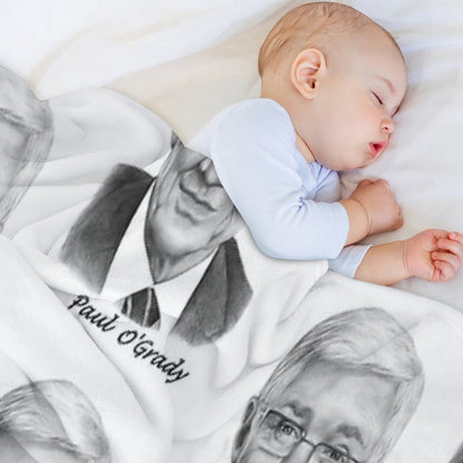Paul O'Grady Throw Blanket
