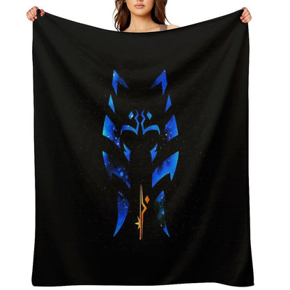 Ahsoka Tano Fulcrum Throw Blanket
