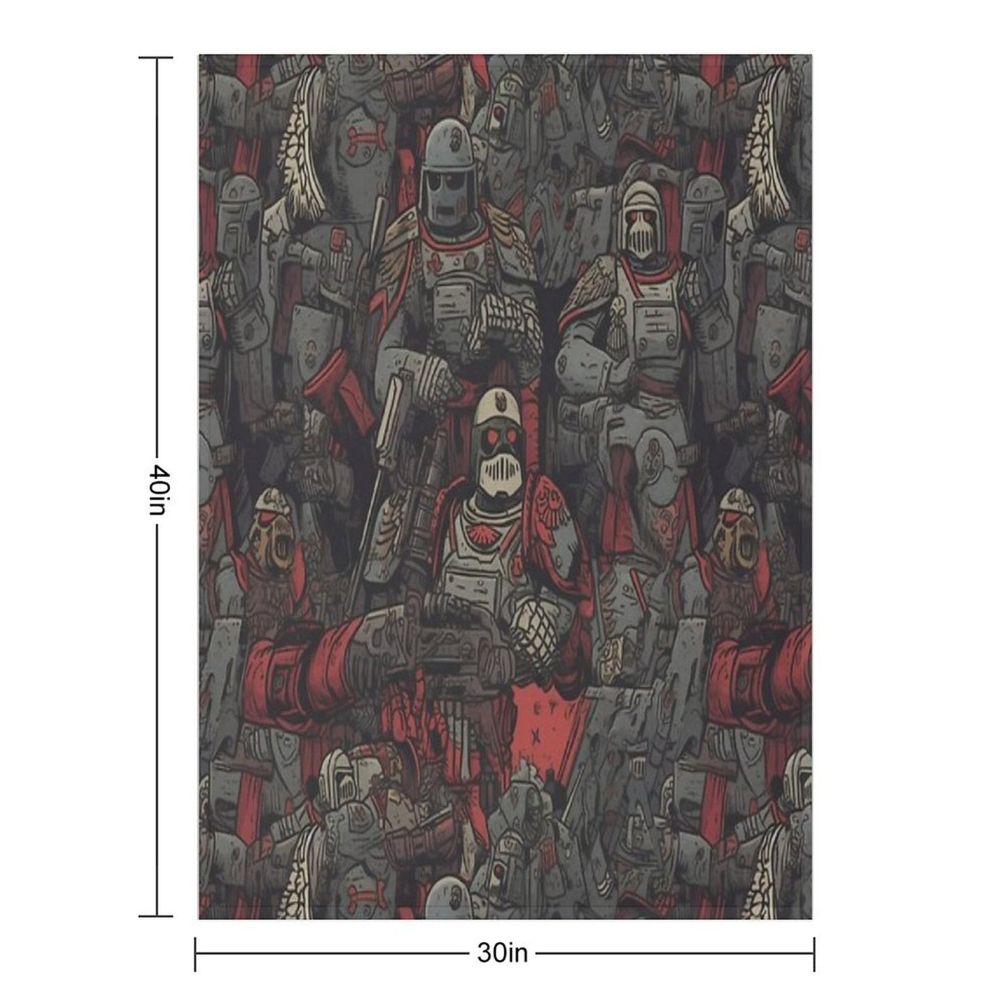 The Guard Throw Blanket