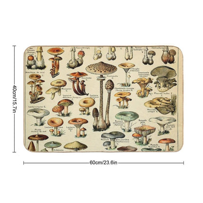 Mushrooms Bath Mat