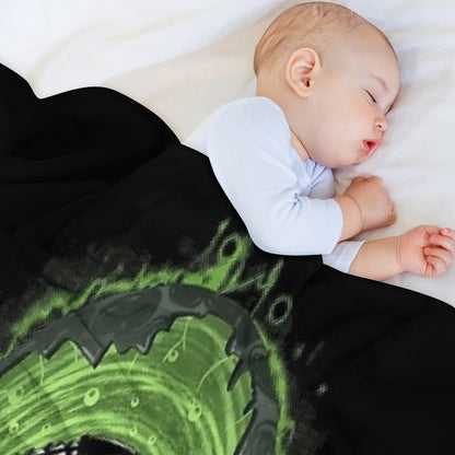 Alien Incubation Throw Blanket