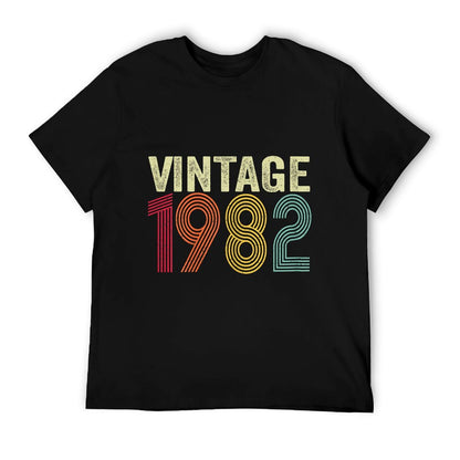 Vintage 1982 40th Birthday Gift Men Women 40 Years Old  Vintage-inspired T-Shirt
