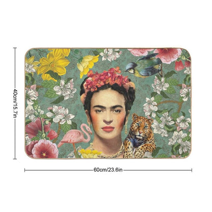 Frida Kahlo Bath Mat