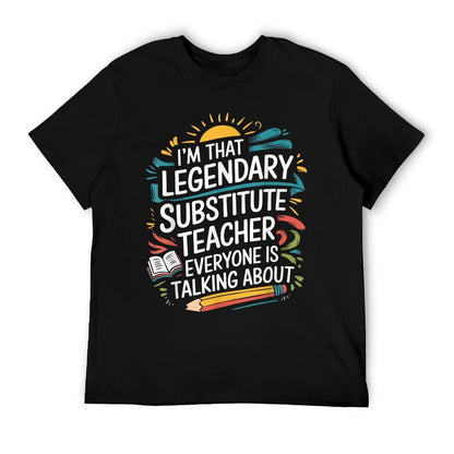 Sub Teacher Design For Sub Teacher Squad Substitute Teacher T-Shirt