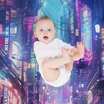 Cyberpunk Tokyo Dreamscape Throw Blanket