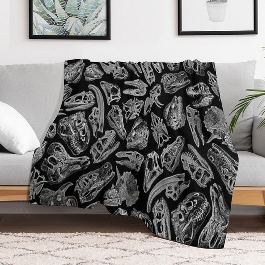 Paleontology Dream II Throw Blanket