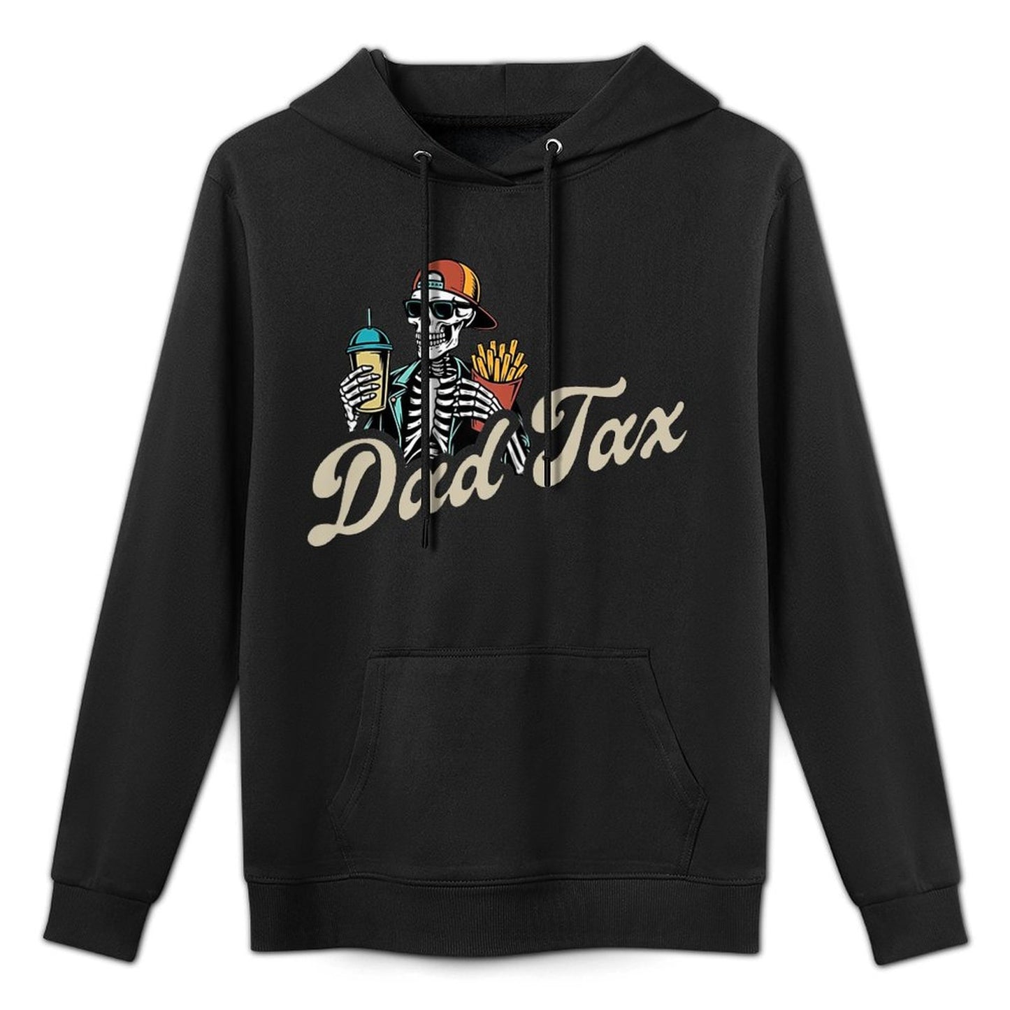Dad Tax Making Sure Its Not Poison Skeleton (2 SIDES) All-Day Comfort Hoodie