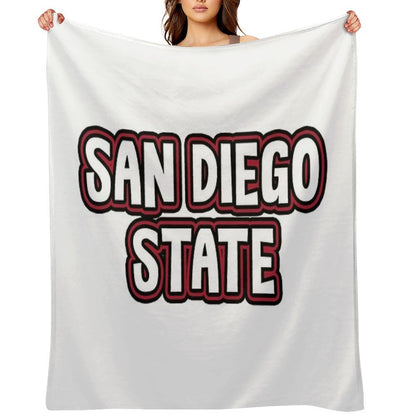 San Diego State Throw Blanket