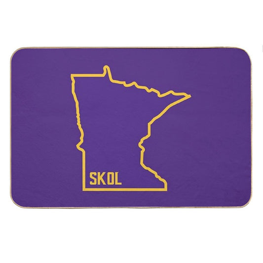 Skol MN Outline Bath Mat