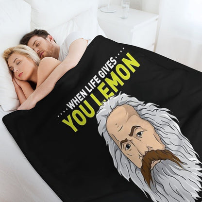 KARL MARX Destroy Capitalism Throw Blanket