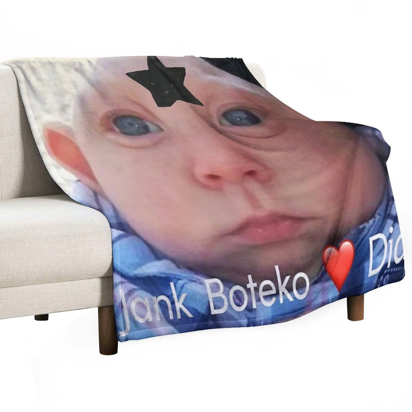 Jank Boteko Throw Blanket