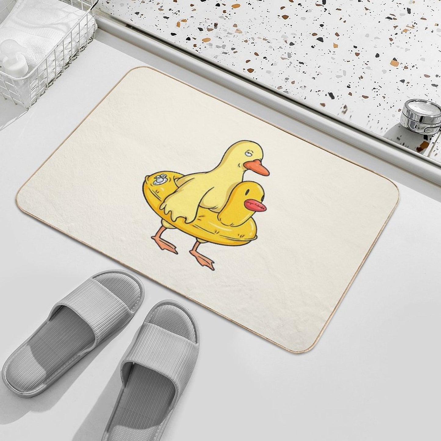 Double Duck Bath Mat
