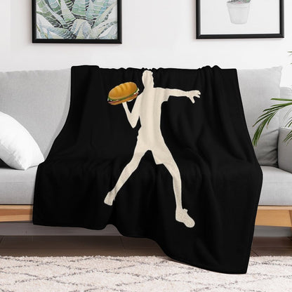 Free DC Resistance Sub Sandwich - Protest Movement Throw Blanket