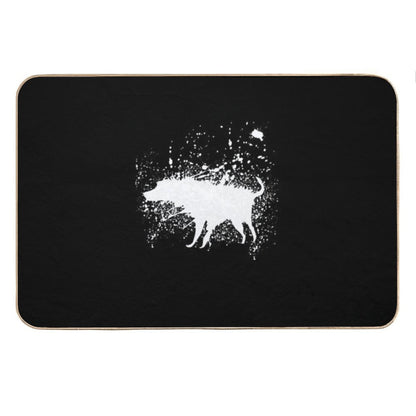 Banksy Splash Dog Bath Mat
