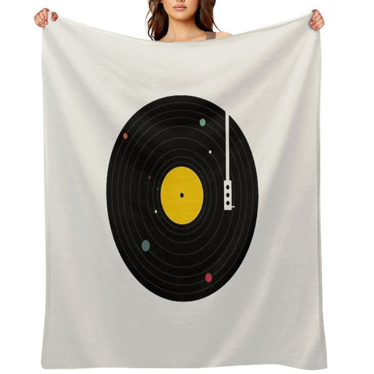 Music Everywhere Throw Blanket