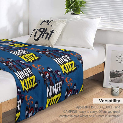 Ninja Kidz Throw Blanket