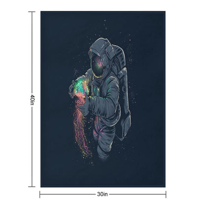 Jellyspace Throw Blanket
