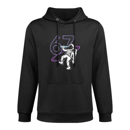 67 Tshirt Ice Cream Drip Meme Funny Six Seven Gen Alpha Machine Washable Hoodie