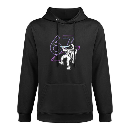 67 Tshirt Ice Cream Drip Meme Funny Six Seven Gen Alpha Machine Washable Hoodie