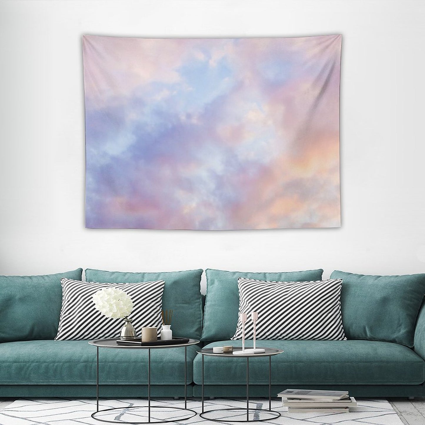 Pink Sky Tapestry