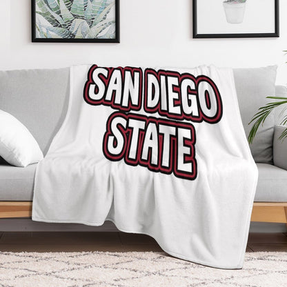 San Diego State Throw Blanket