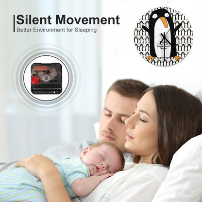 Brenda Penguin Clock Wall Clock