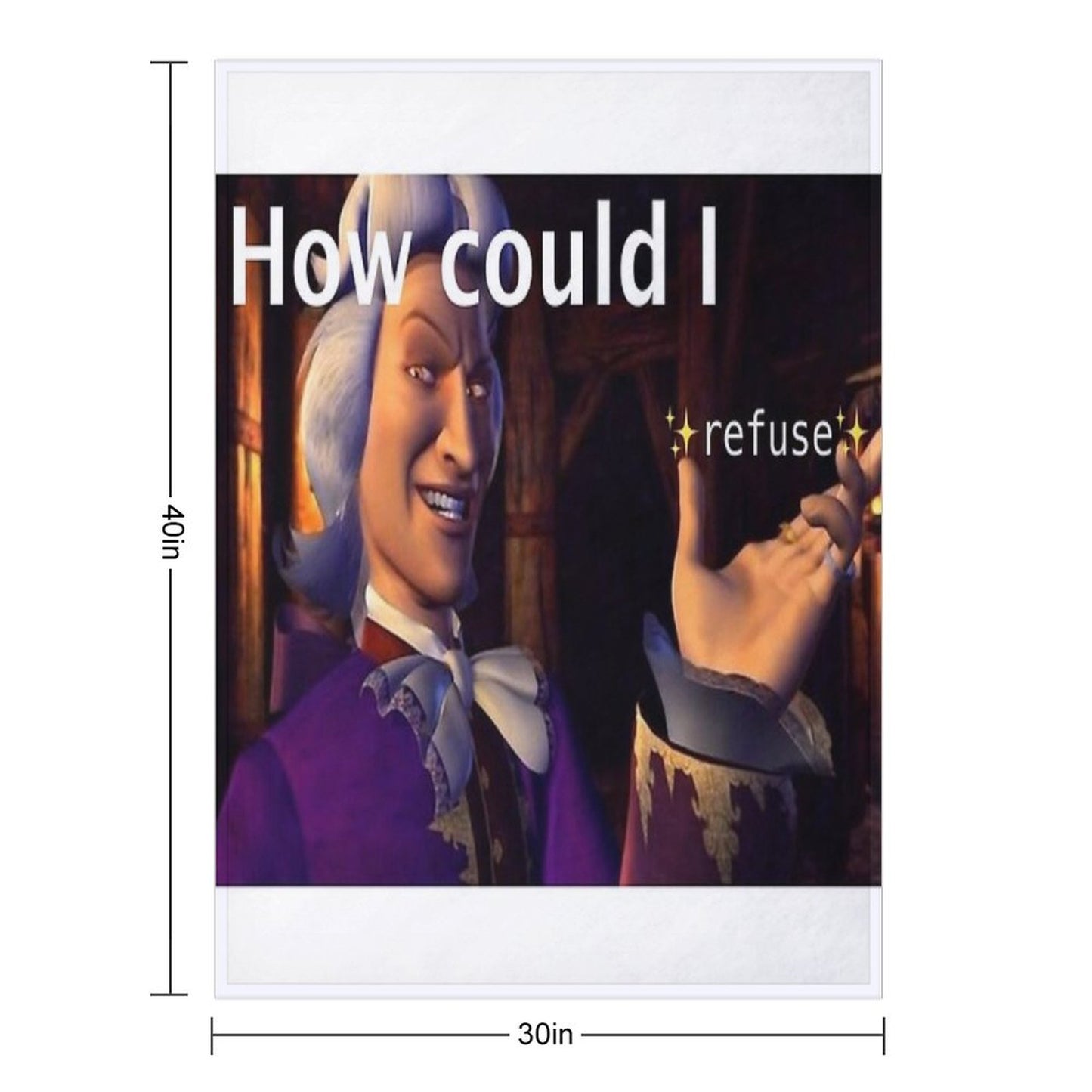 Preminger - How Could I Refuse Throw Blanket