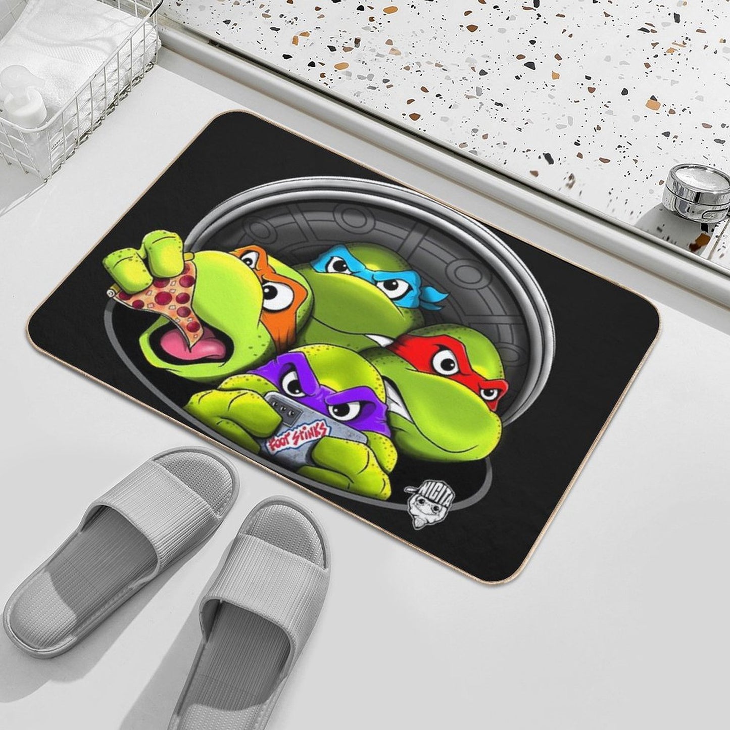 Out of The Sewer Bath Mat
