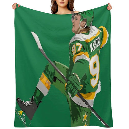 Kirill Kaprizov Throw Blanket