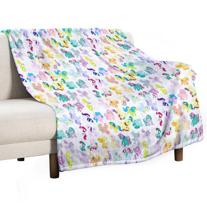 MLP All Over Me Throw Blanket