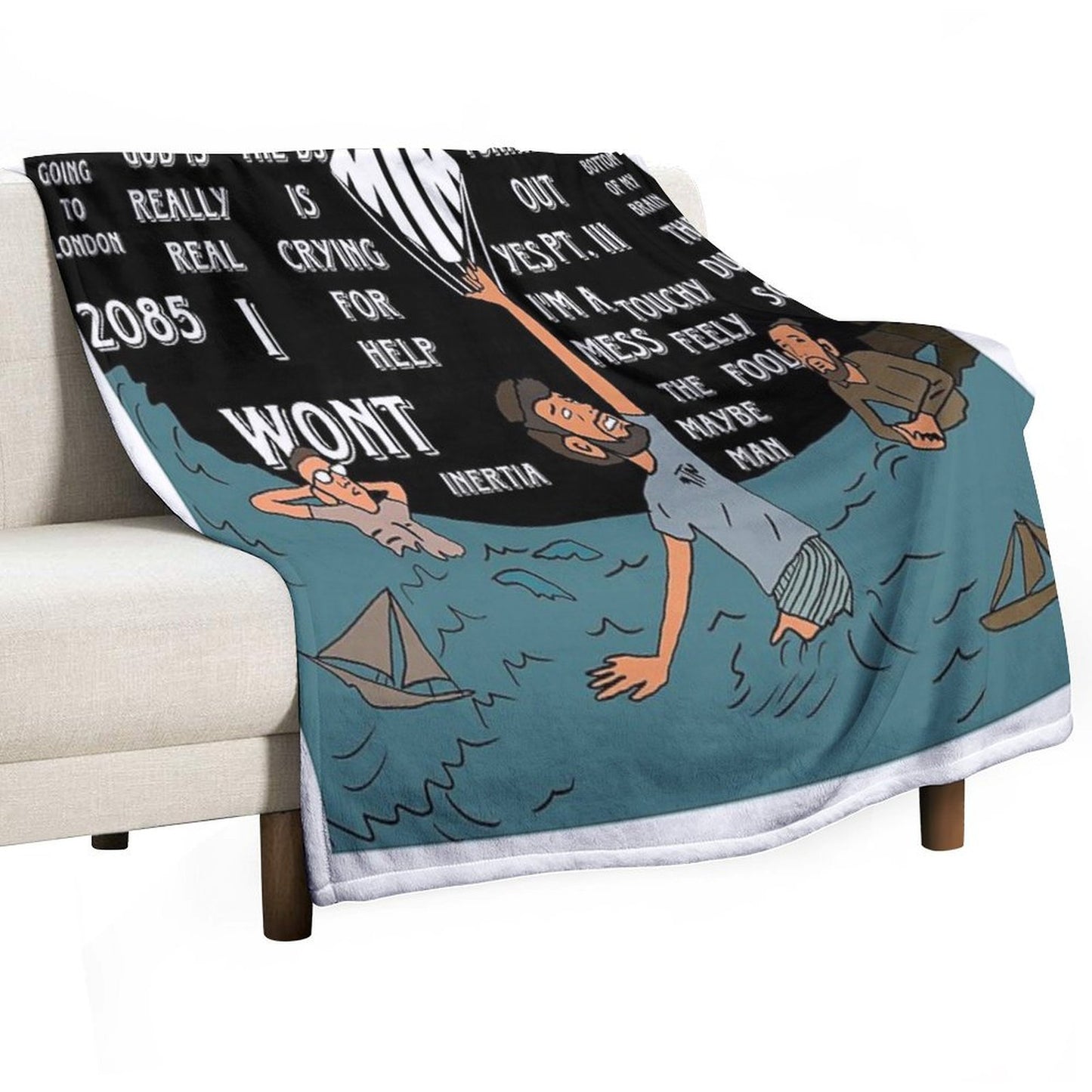 AJR The Maybe Man Throw Blanket