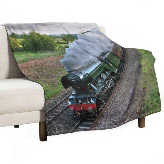 Flying Scotsman Throw Blanket