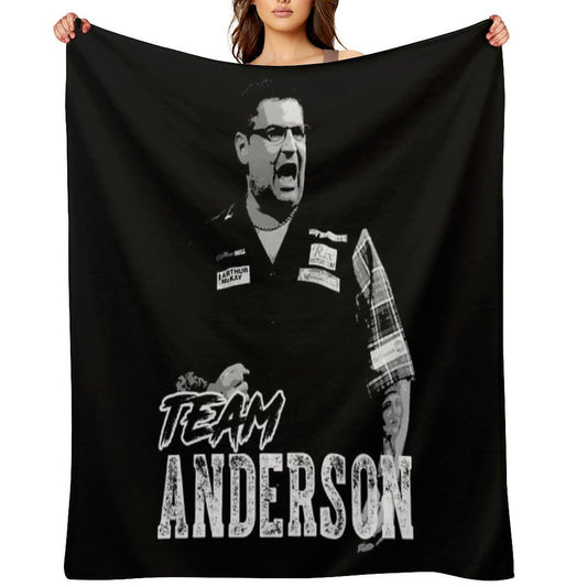 Gary Anderson PDC 2022 Throw Blanket