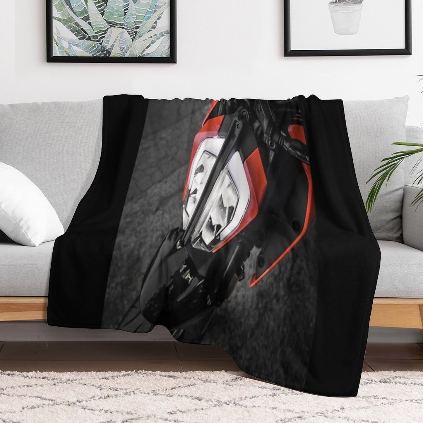 KTM Adventure 2 Throw Blanket