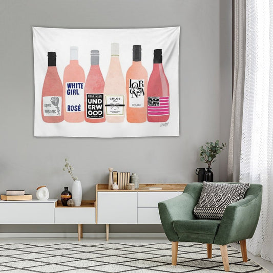 Rose Bottles Tapestry