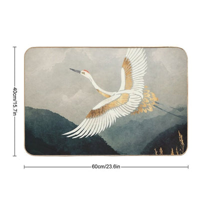 Elegant Flight Bath Mat