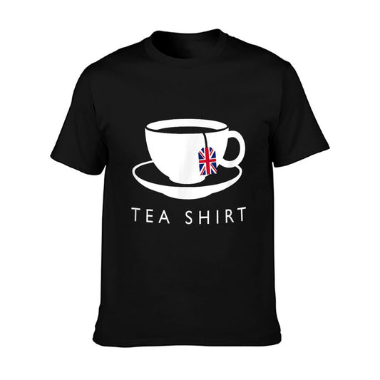 I Love English Tea UK Flag T-Shirt