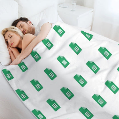 Google Sheets Throw Blanket