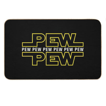 Pew Pew Pew Bath Mat