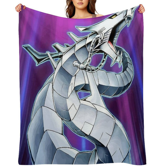 Cyber Dragon Throw Blanket