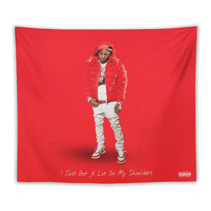 I Just Got A Lot On My Shoulders Tapestry