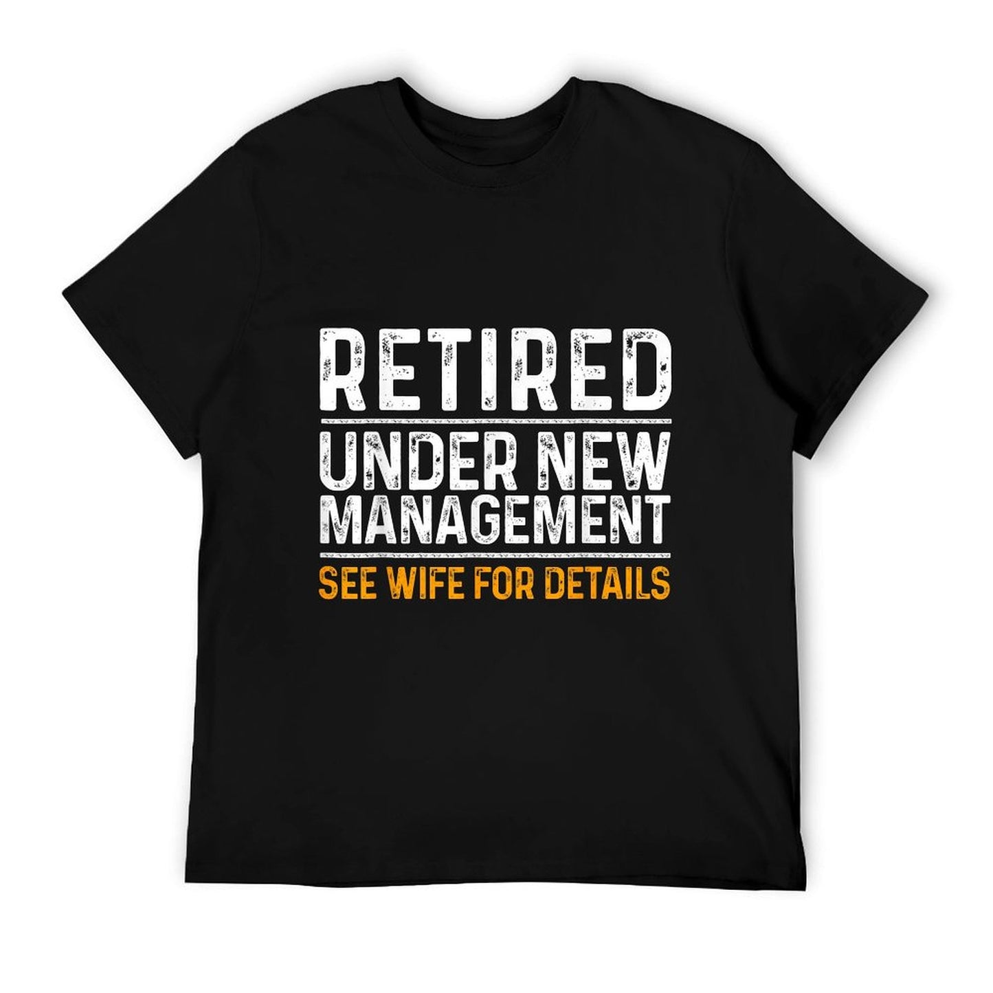 Funny Retirement Party Men&#39;s - Dad Humor, Classic Fit, - Black T-Shirt