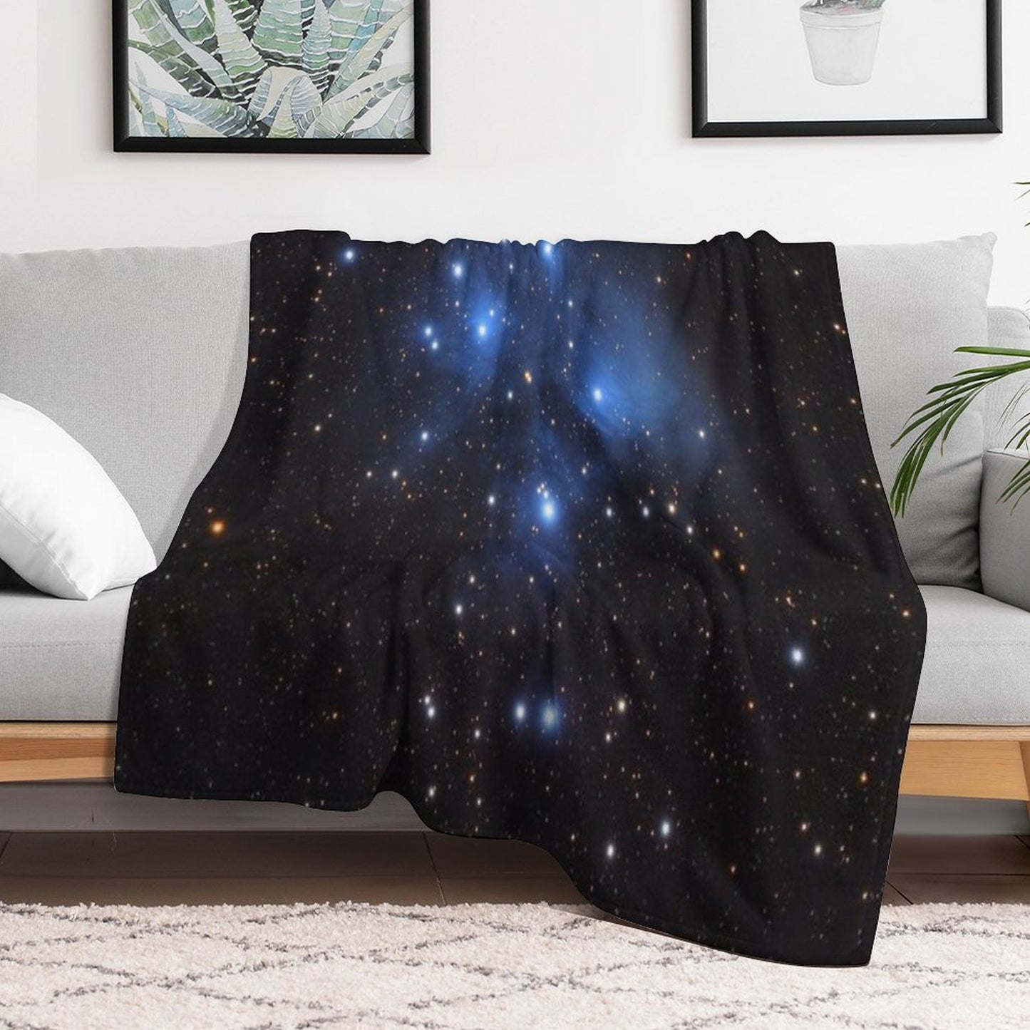The Pleiades Throw Blanket