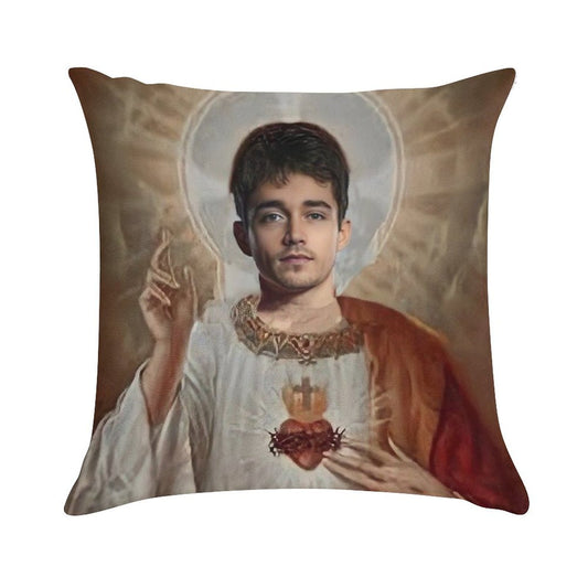Charles Leclerc Soft Easy Maintenance Throw Pillow