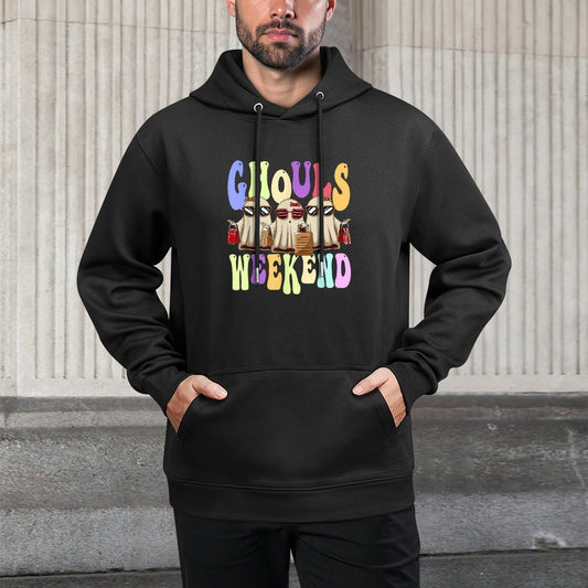 Ghouls Weekend Women Spooky Ghost Halloween Girls Trip Layering Staple Hoodie