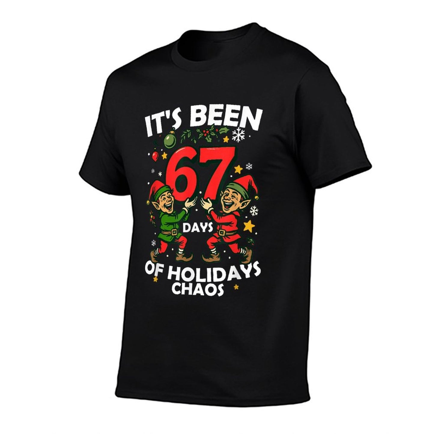 Its Been 6 7 Meme of Holidays Chaos Funny 67 Meme Christmas  Soft T-Shirt