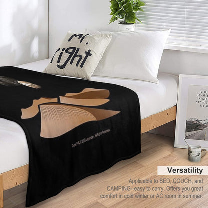 Dune Landscape with Moons of Arrakis Throw Blanket