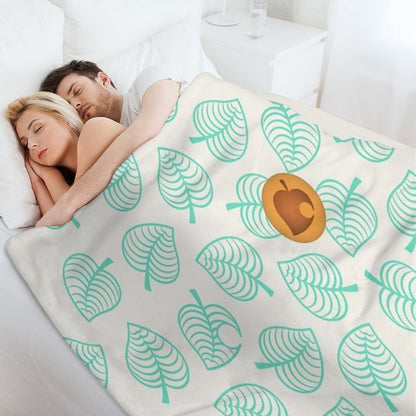 Nook's New Horizons Shirt Throw Blanket