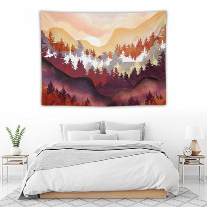 Amber Forest Tapestry