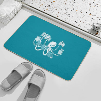 Armed With Knowledge Bath Mat